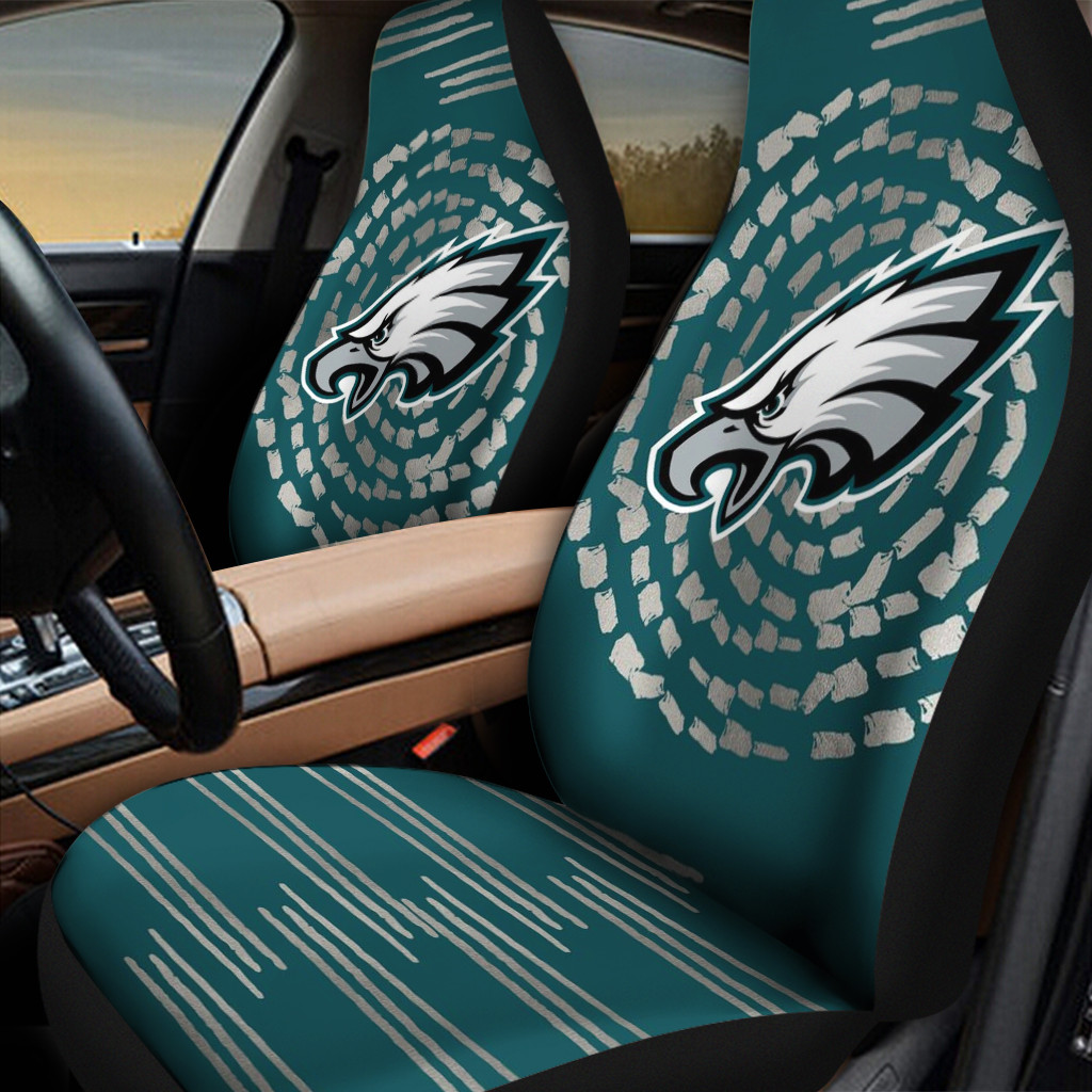 philadelphia eagles car seat covers bg424 q7aeo