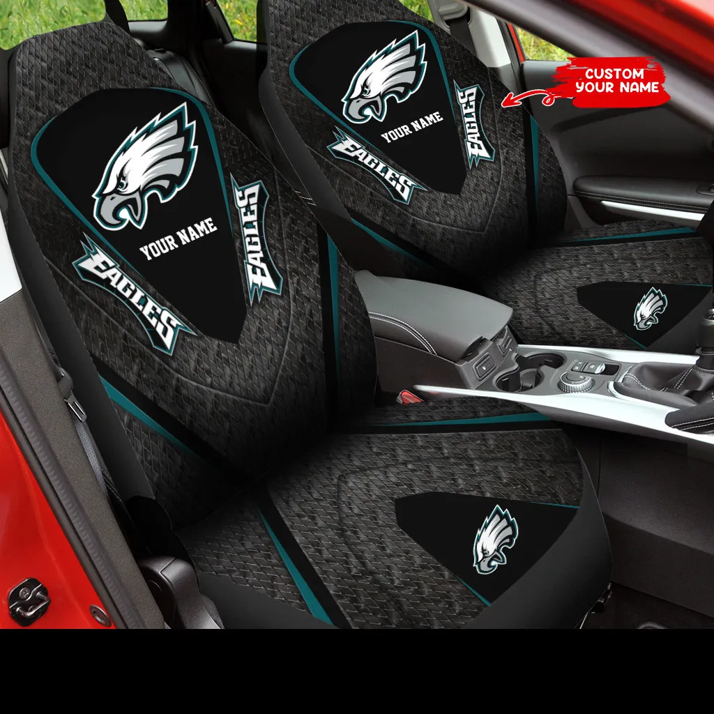 philadelphia eagles personalized car seat covers bg230 8v75o