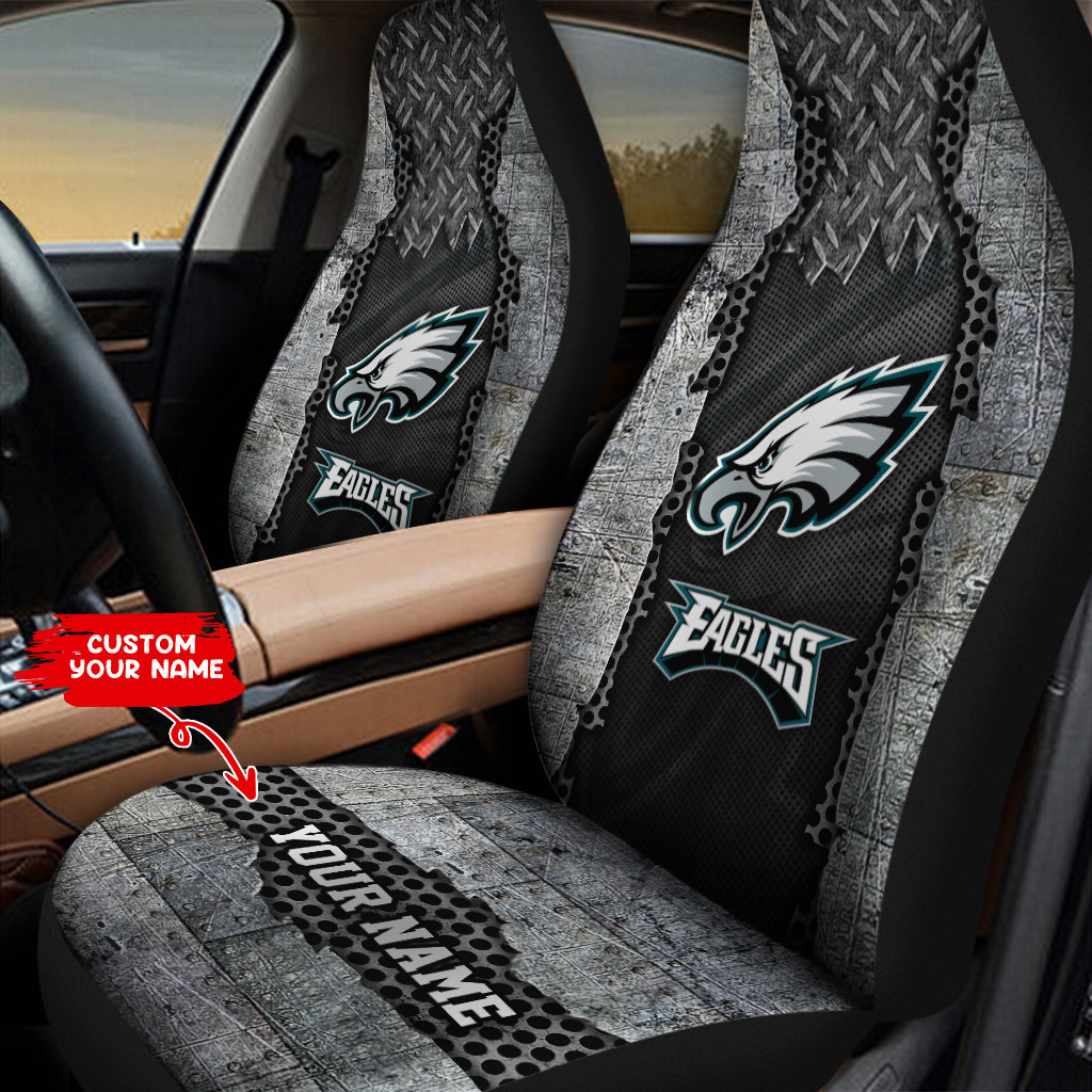 philadelphia eagles personalized car seat covers bg261 bpjkj