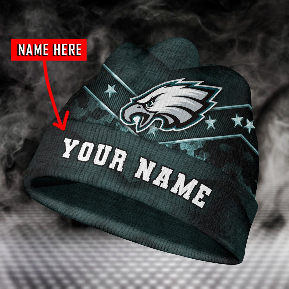 philadelphia eagles personalized wool beanie 160 fksv9