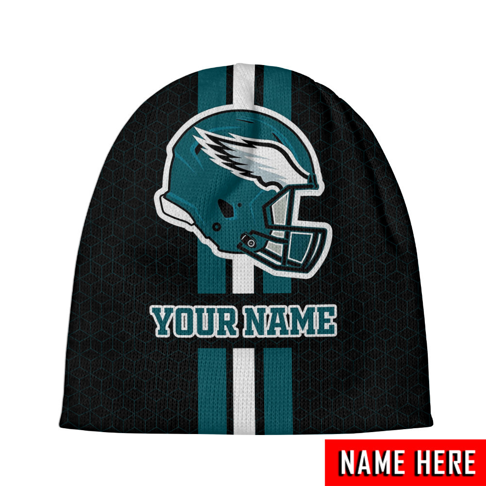 philadelphia eagles personalized wool beanie 193 hpahx