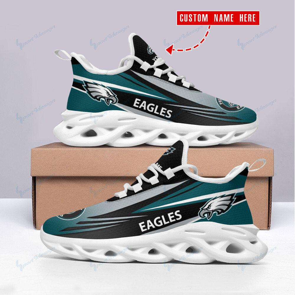 philadelphia eagles personalized yezy running sneakers spd159 bfwkv