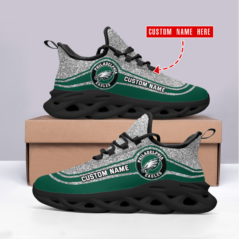 philadelphia eagles personalized yezy running sneakers spd367 klyci