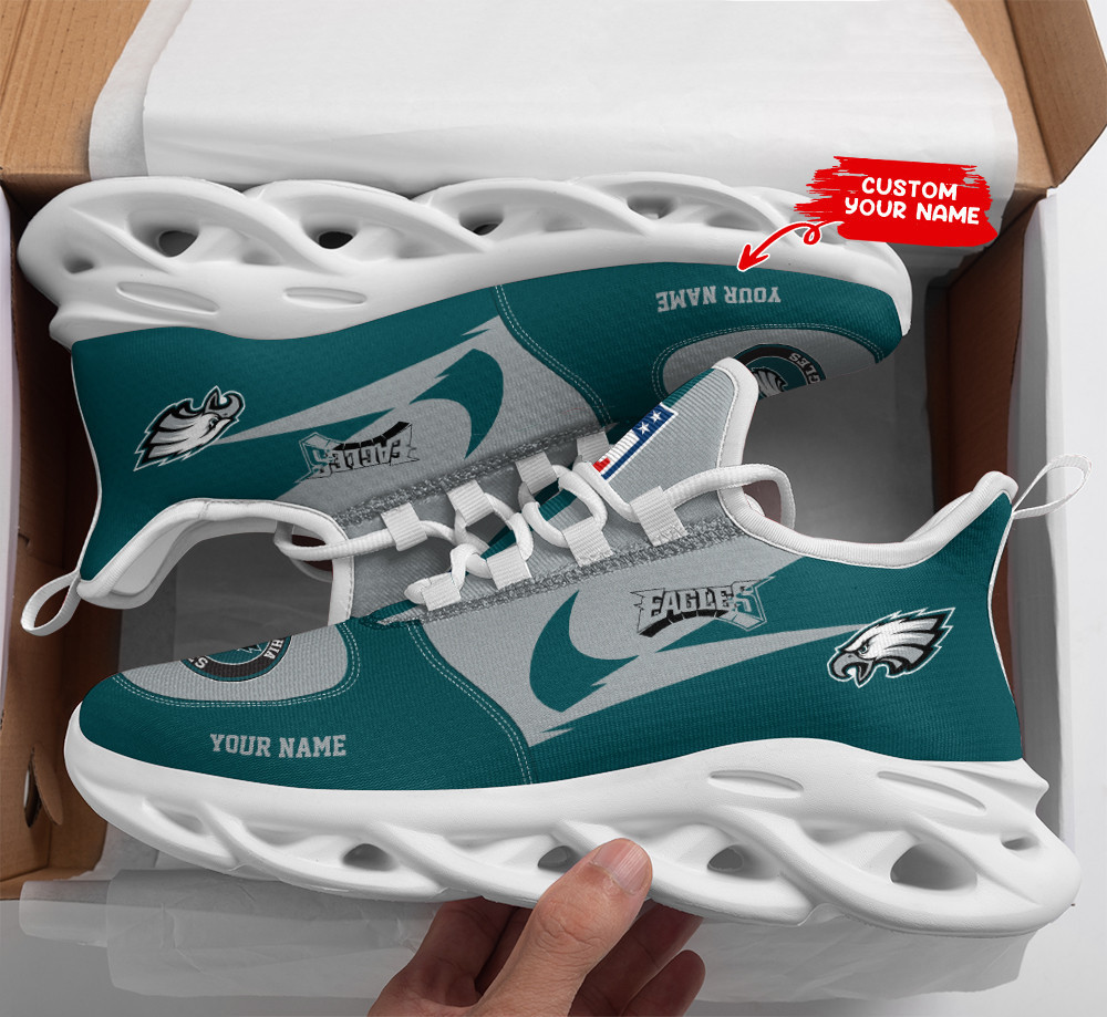 philadelphia eagles personalized yezy running sneakers spd411 d4v5k