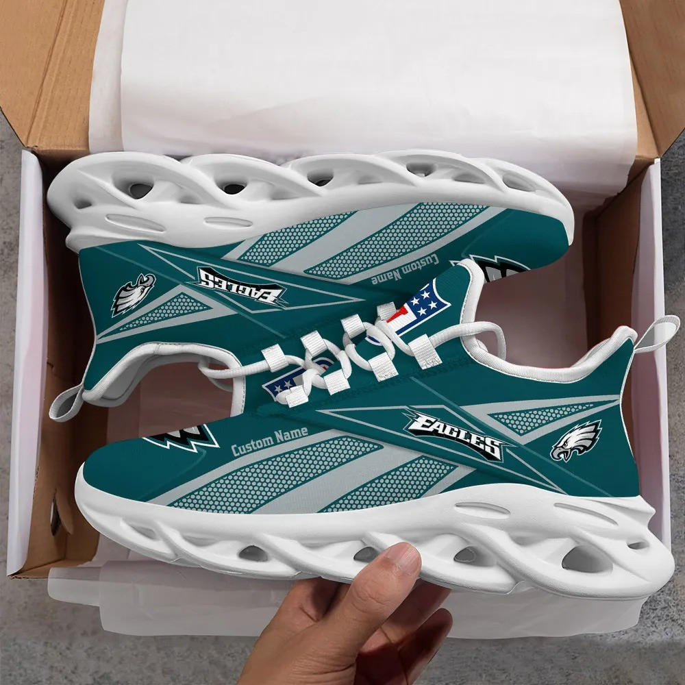philadelphia eagles personalized yezy running sneakers spd538 uvion