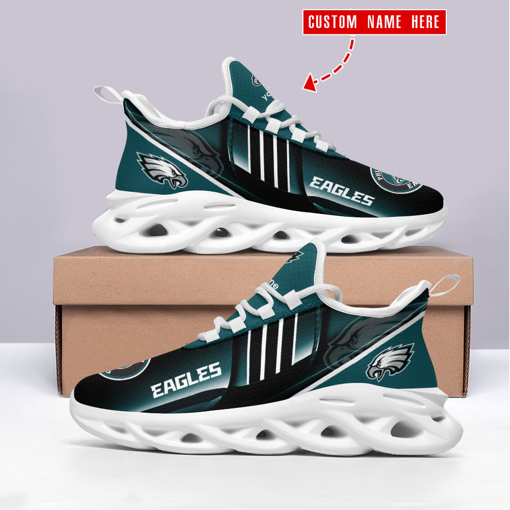 philadelphia eagles personalized yezy running sneakers spd552 zsnkb