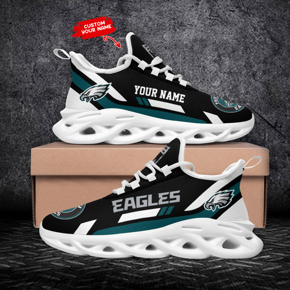 philadelphia eagles personalized yezy running sneakers spd638 1d2ji