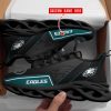philadelphia eagles personalized yezy running sneakers spd676 rw8jk