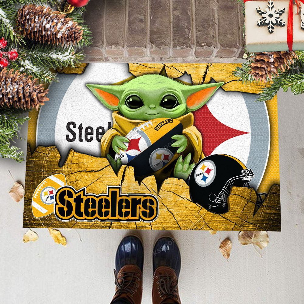 pittsburgh steelers doormat bg146 tjc0n