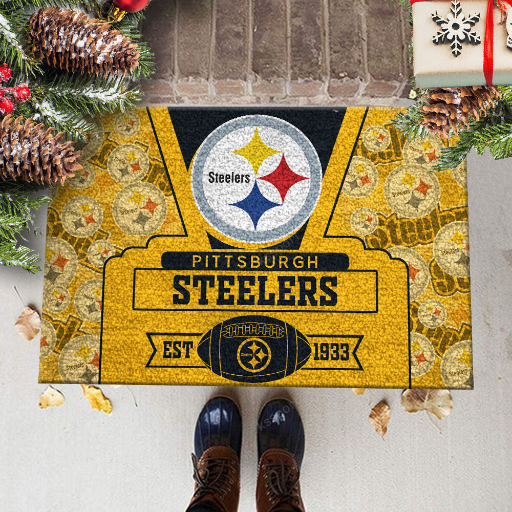 pittsburgh steelers doormat bg179 oxol1