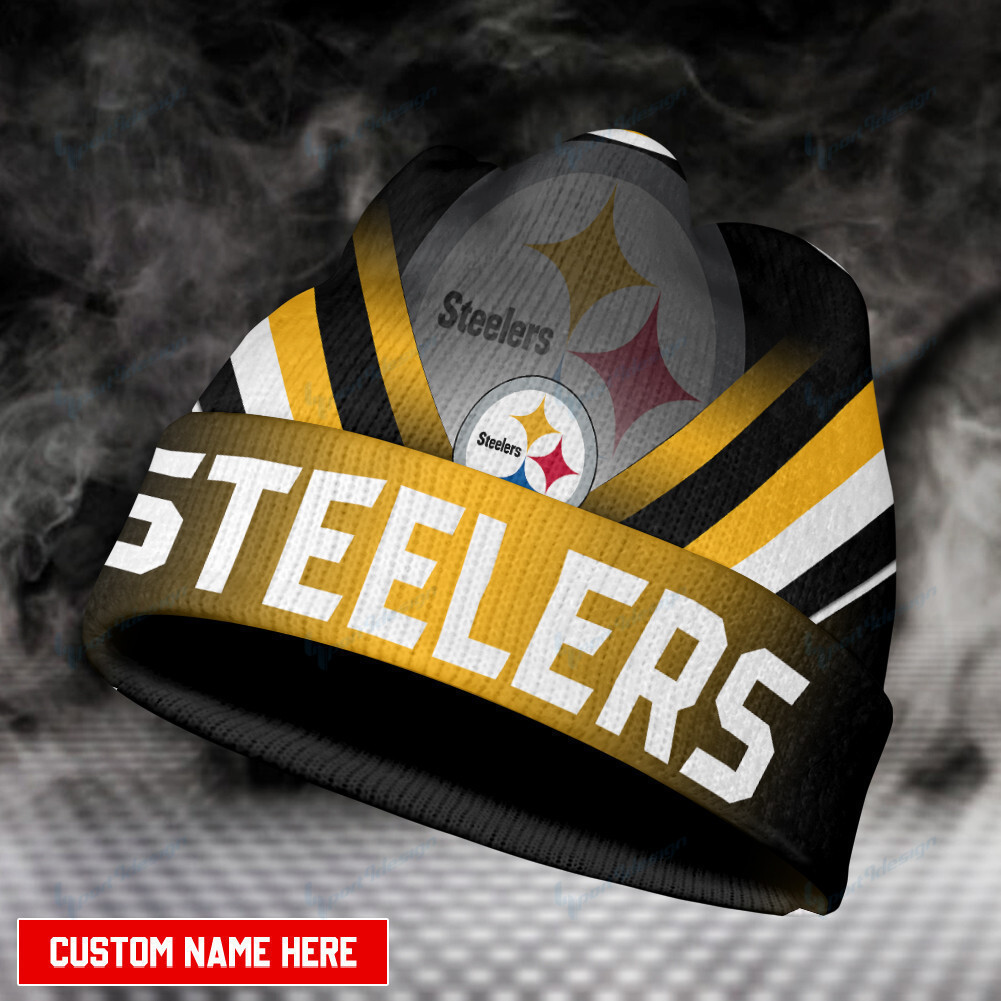 pittsburgh steelers personalized wool beanie 33 rckku