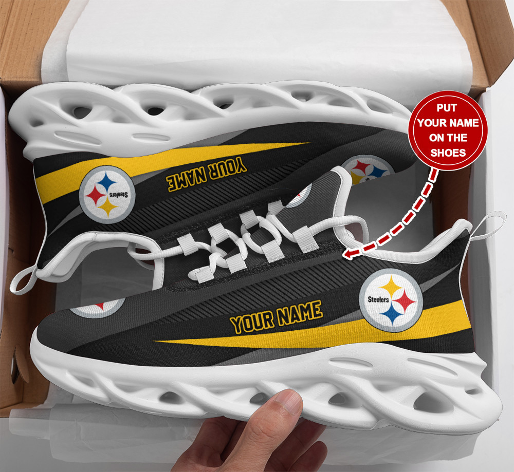 pittsburgh steelers personalized yezy running sneakers 264 pf7bz