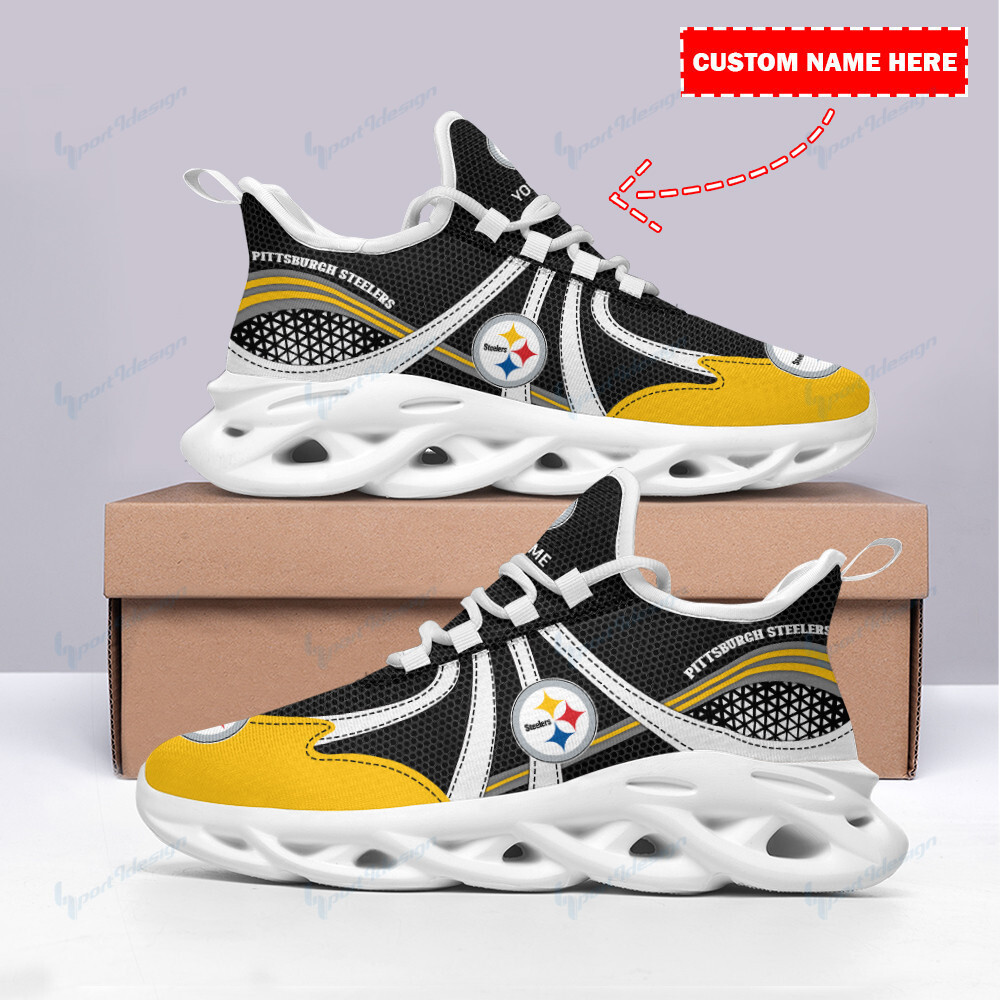 pittsburgh steelers personalized yezy running sneakers bb826 z6qpp
