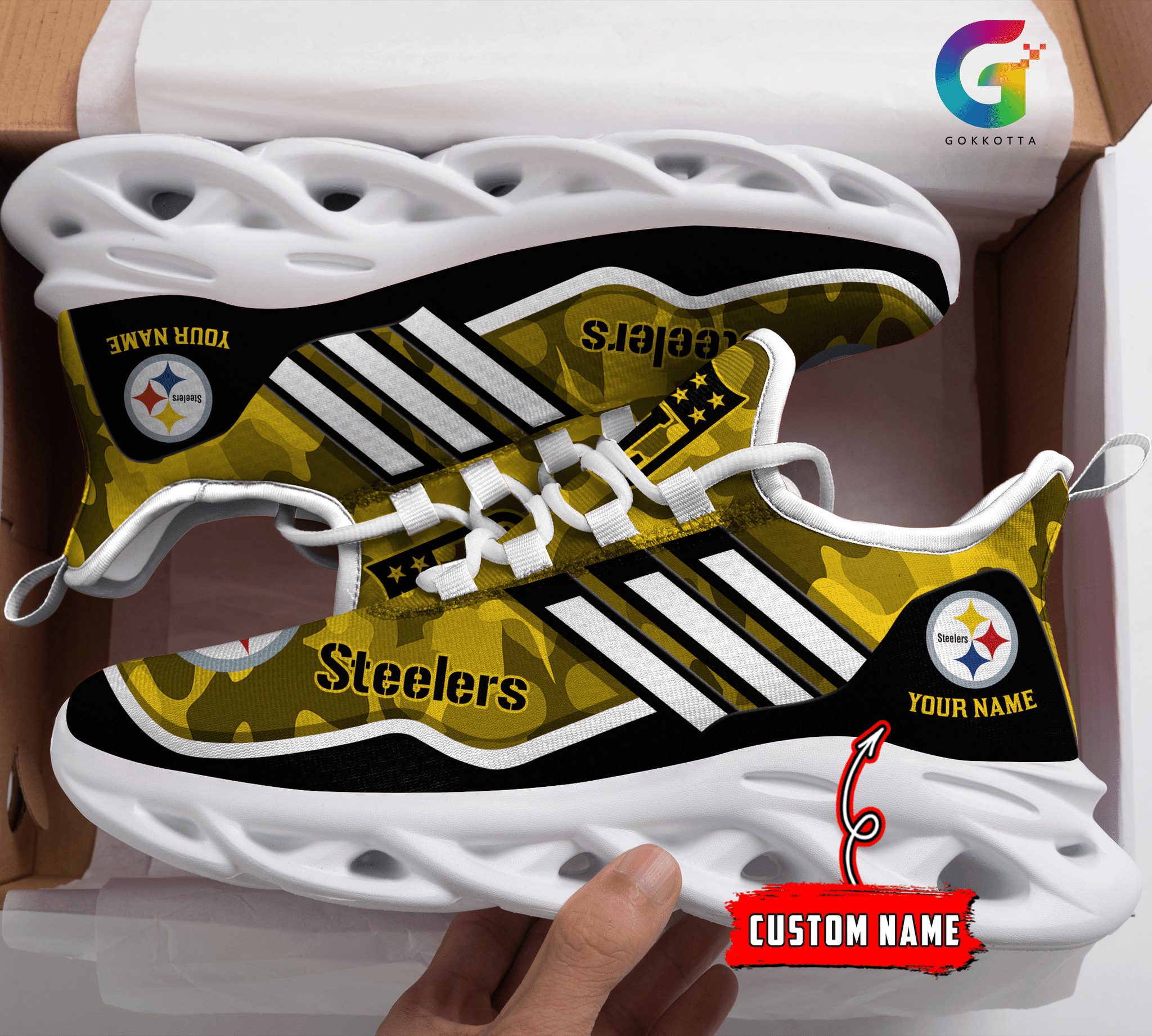 pittsburgh steelers personalized yezy running sneakers bg307 etrmo