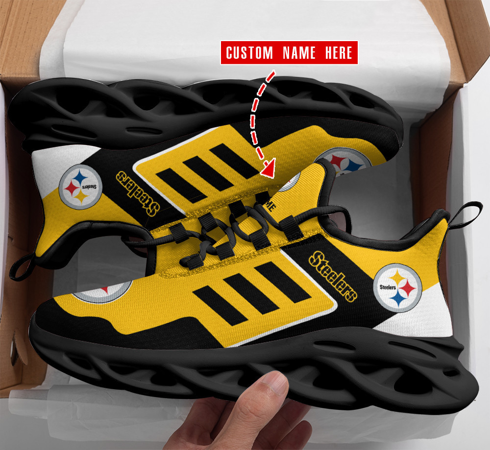 pittsburgh steelers personalized yezy running sneakers bg502 ednyu