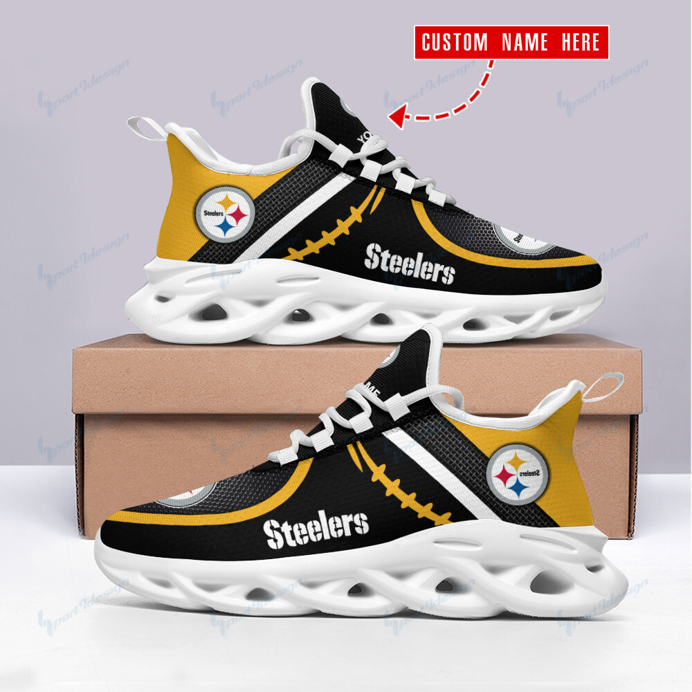 pittsburgh steelers personalized yezy running sneakers spd161 9fc3h