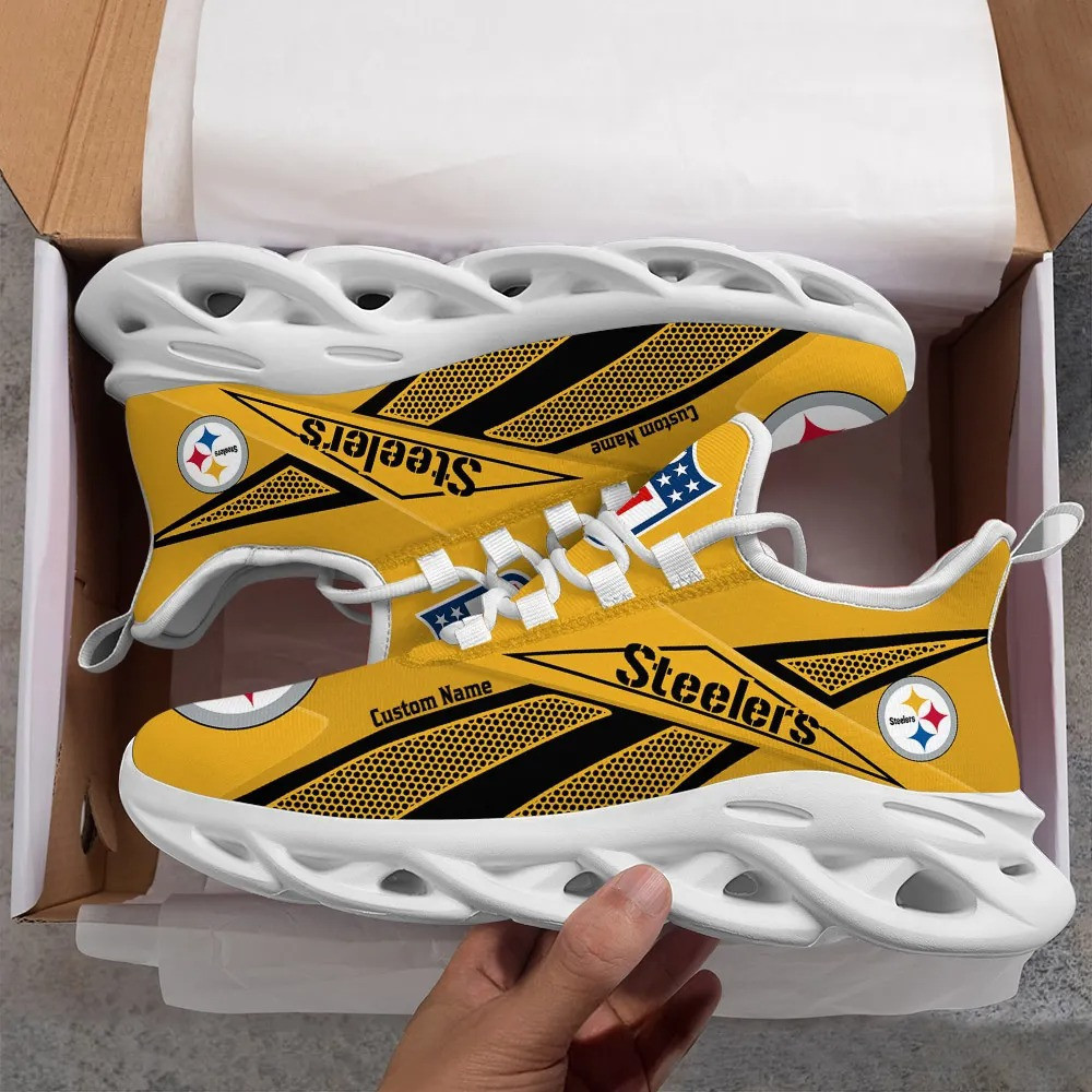 pittsburgh steelers personalized yezy running sneakers spd539 bzmnf