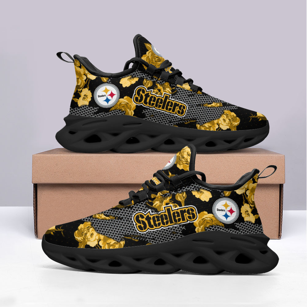 pittsburgh steelers personalized yezy running sneakers spd572 w3qlc