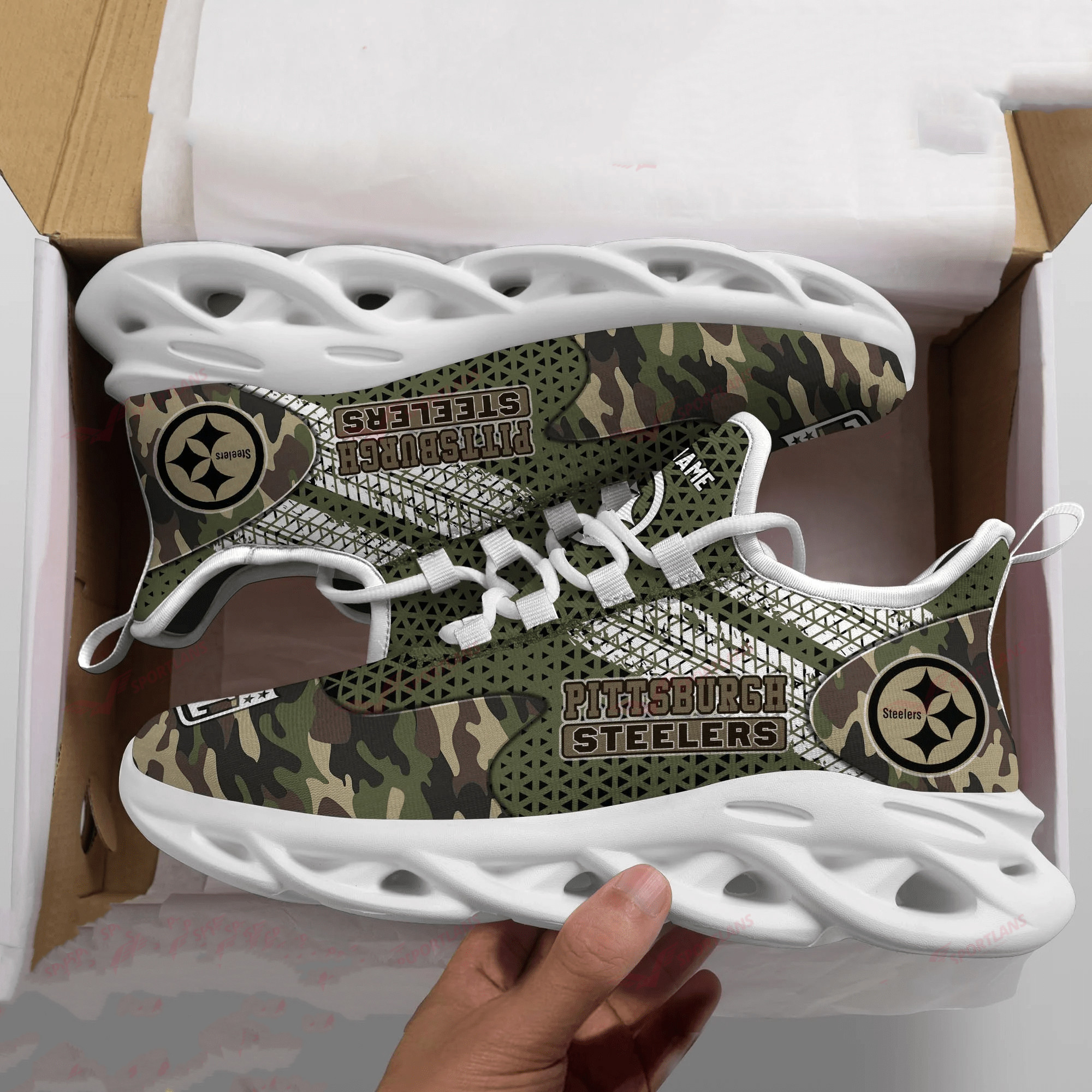 pittsburgh steelers personalized yezy running sneakers spd616 zcgbm