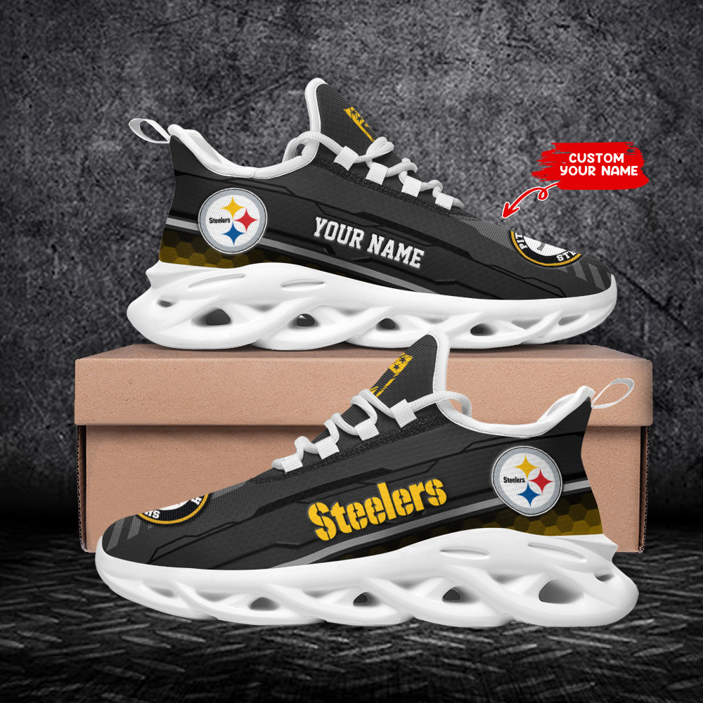 pittsburgh steelers personalized yezy running sneakers spd675 twdey