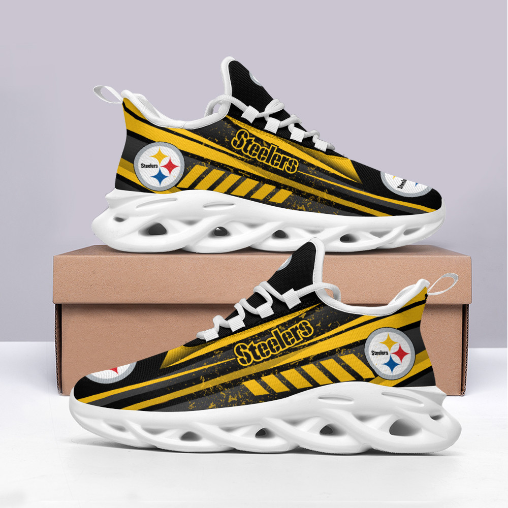pittsburgh steelers yezy running sneakers 847 bktim