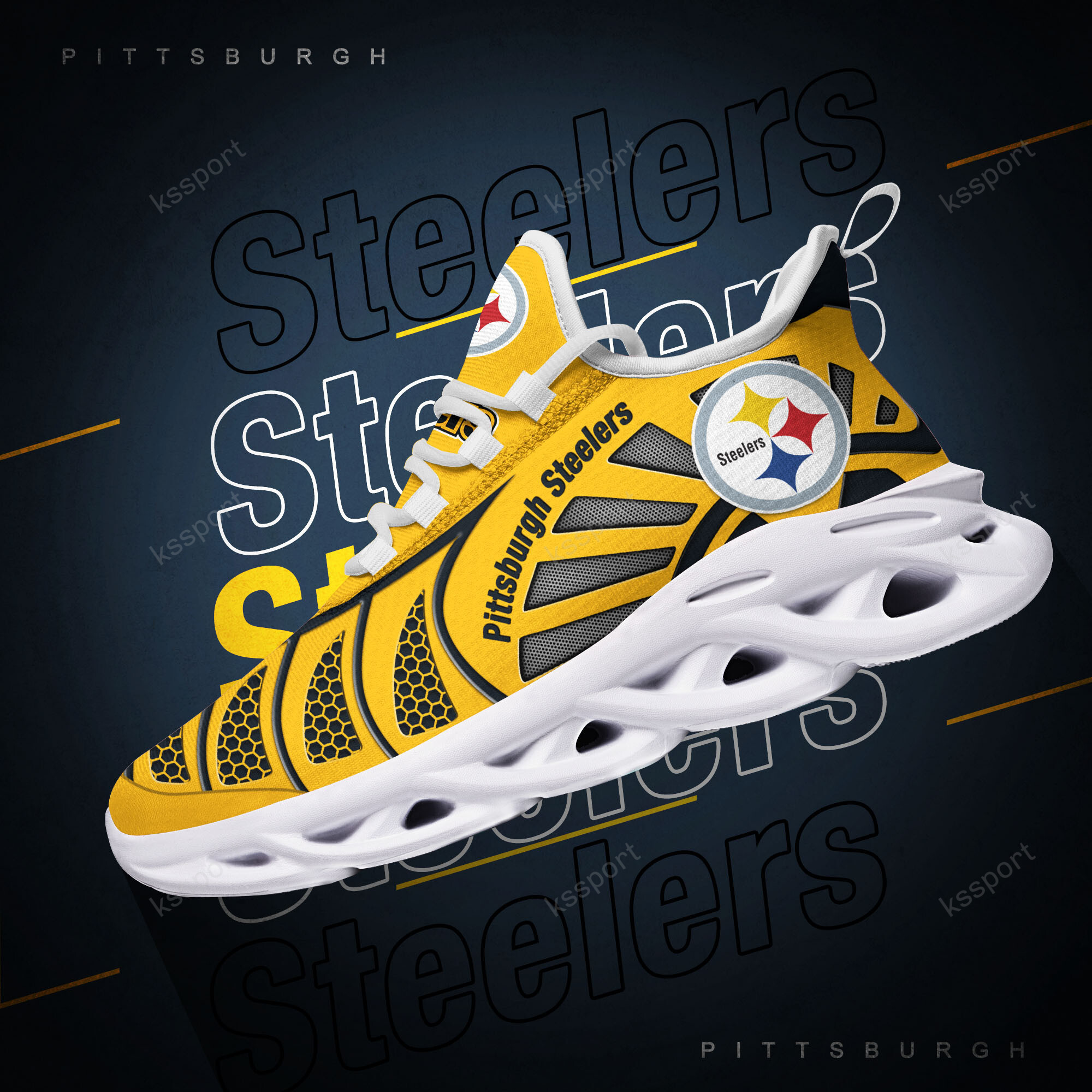 pittsburgh steelers yezy running sneakers bb13 zs4i9