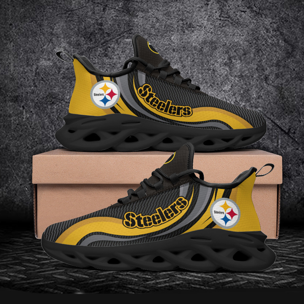 pittsburgh steelers yezy running sneakers bg927 k6a9l