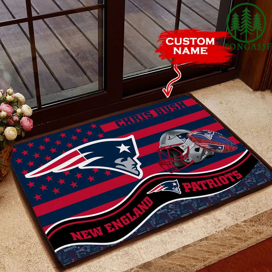 qHARiMqA 81 New England Patriots Limited Doormat for fans NFL