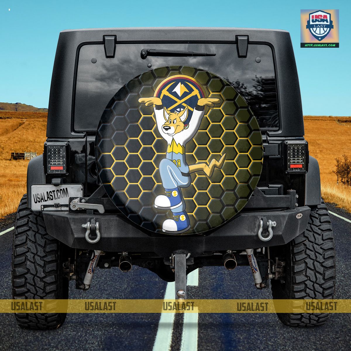 rzX7EAa9 denver nuggets nba mascot spare tire cover 3 K21zT