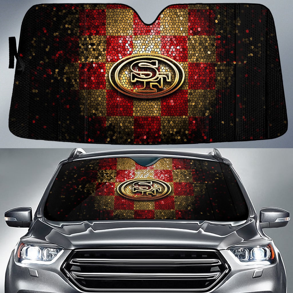 san francisco 49ers auto sun shade bg105 arief