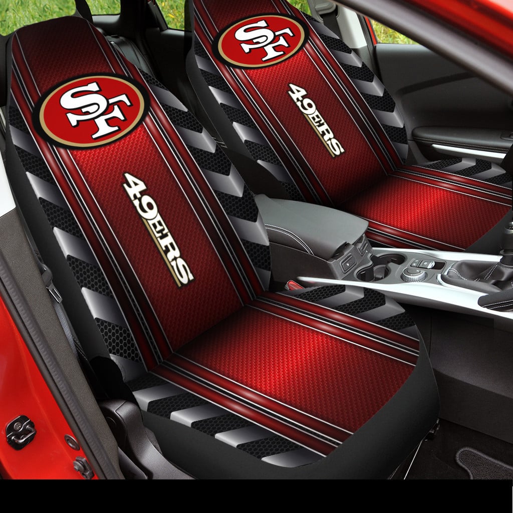 san francisco 49ers car seat covers bg187 bufqj