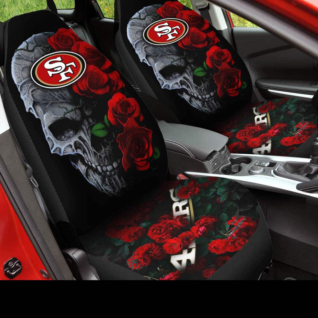 san francisco 49ers car seat covers bg374 db9p2