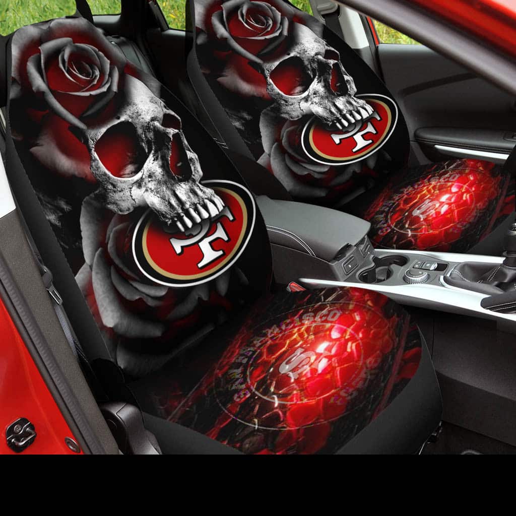 san francisco 49ers car seat covers bg382 dtwc7