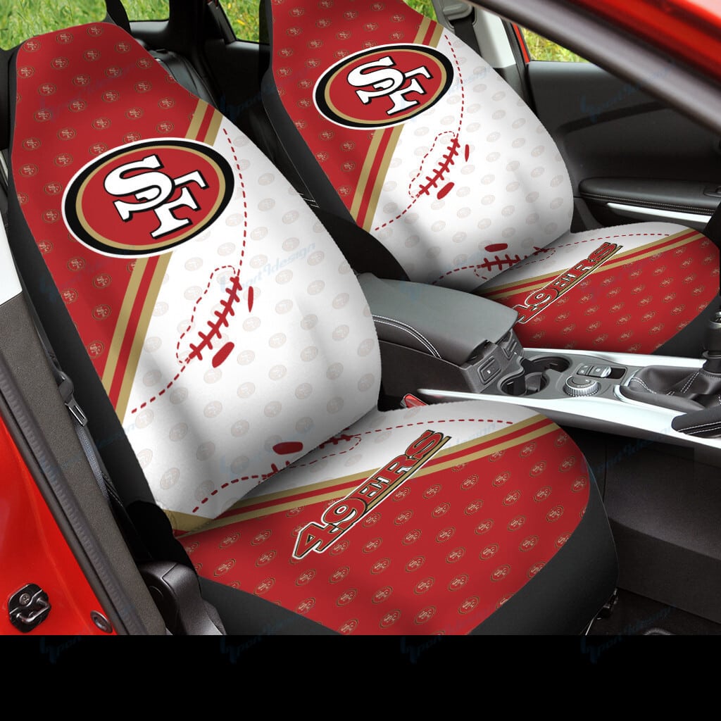 san francisco 49ers car seat covers bg67 zw6lf