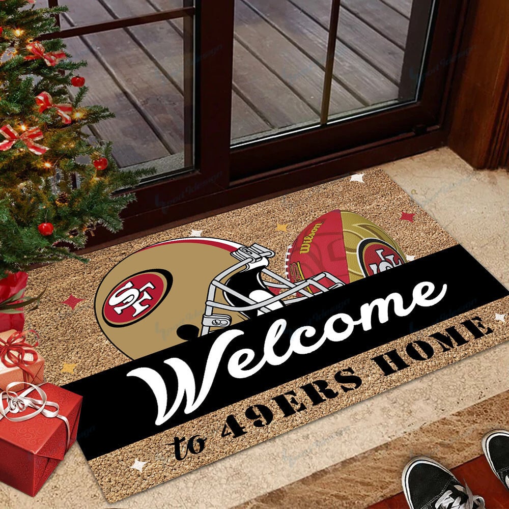 san francisco 49ers doormat bg89 fx0xb