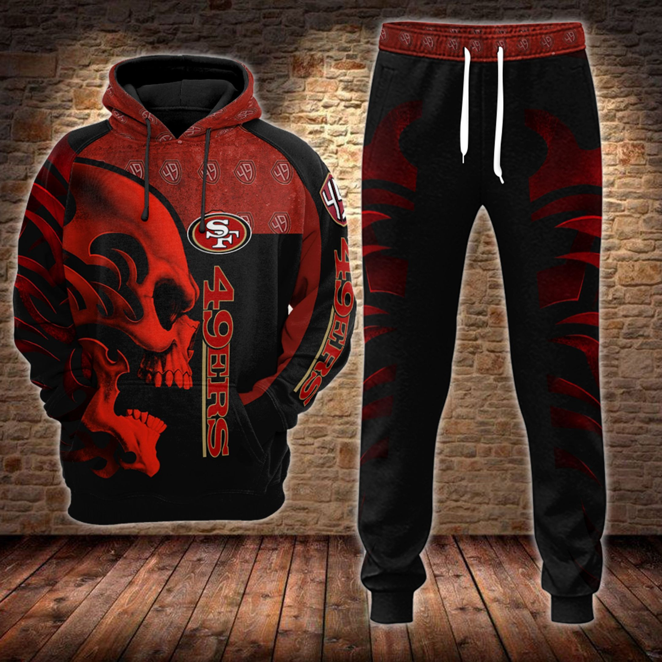 san francisco 49ers joggers hoodie 002 lf5rq