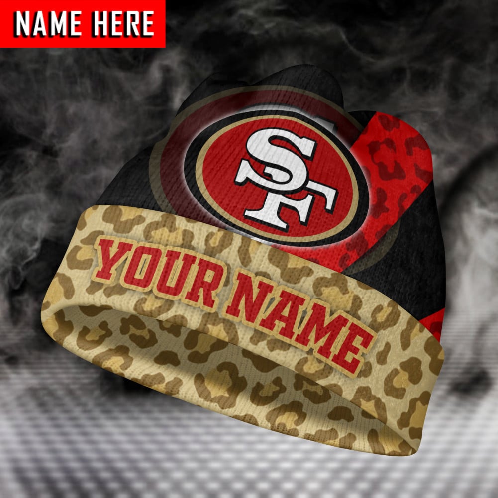 san francisco 49ers personalized wool beanie 194 iuxup