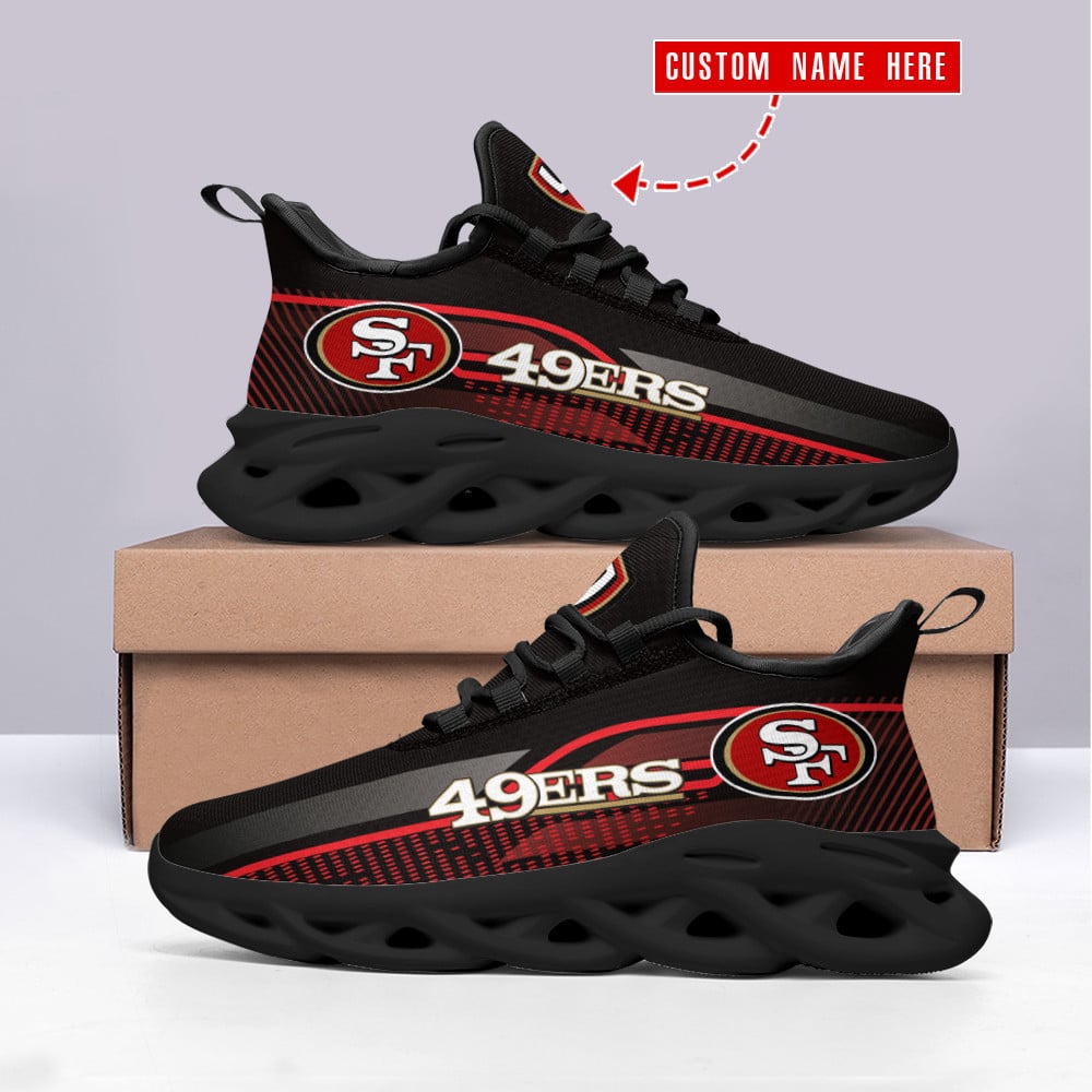 san francisco 49ers personalized yezy running sneakers bb340 yh81a