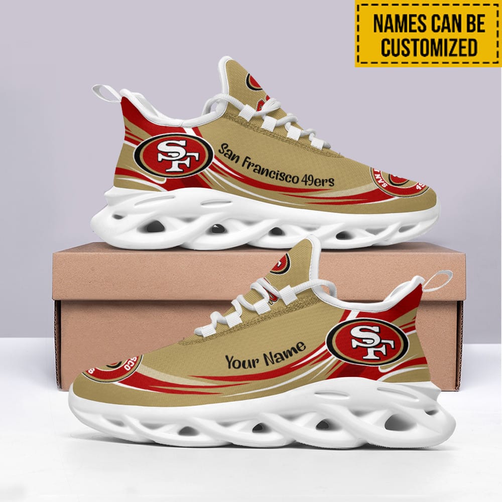 san francisco 49ers personalized yezy running sneakers bb553 l8sjo