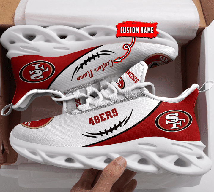 san francisco 49ers personalized yezy running sneakers bg66 9tmtl