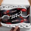 san francisco 49ers personalized yezy running sneakers spd382 yi7ps