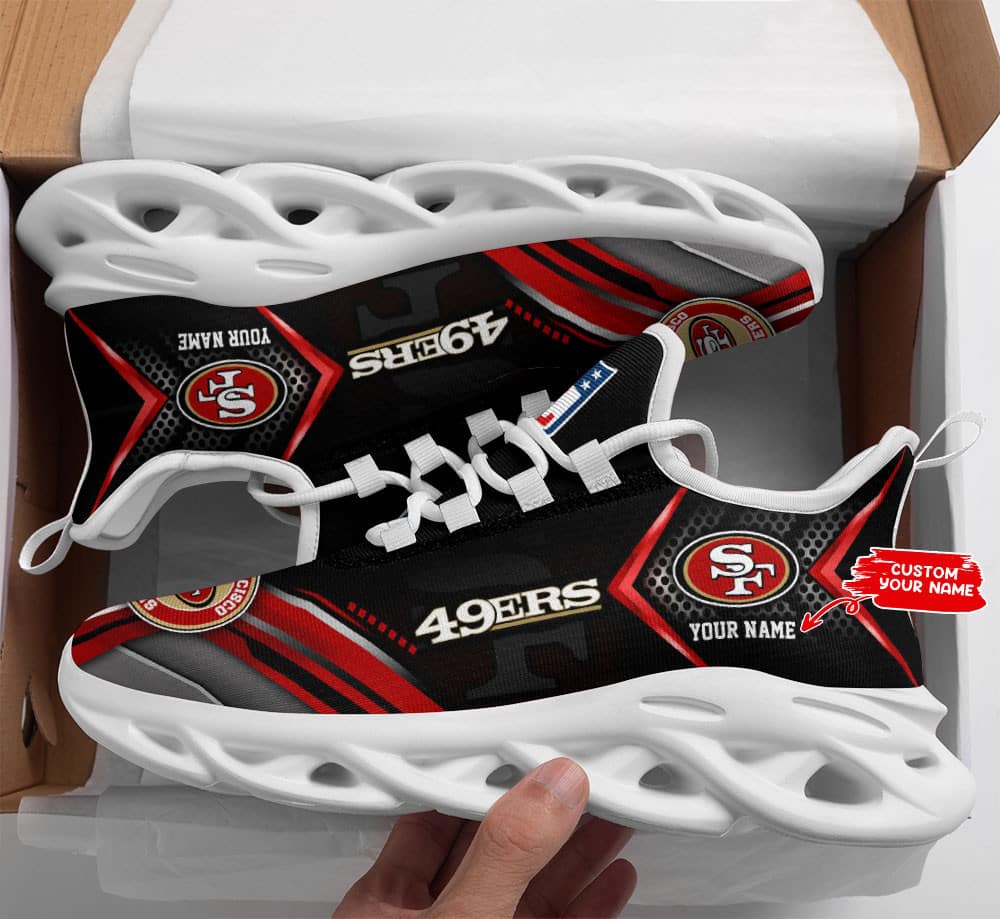 san francisco 49ers personalized yezy running sneakers spd406 qgjwk
