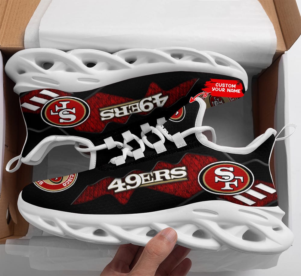 san francisco 49ers personalized yezy running sneakers spd485 iyoqo