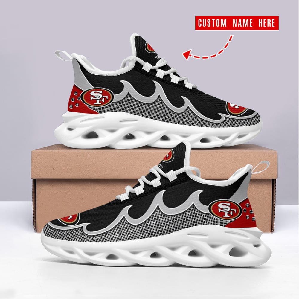 san francisco 49ers personalized yezy running sneakers spd505 tby7k