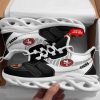 san francisco 49ers personalized yezy running sneakers spd548 dgmyw
