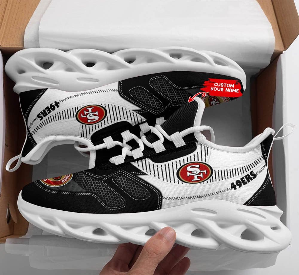 san francisco 49ers personalized yezy running sneakers spd548 dgmyw
