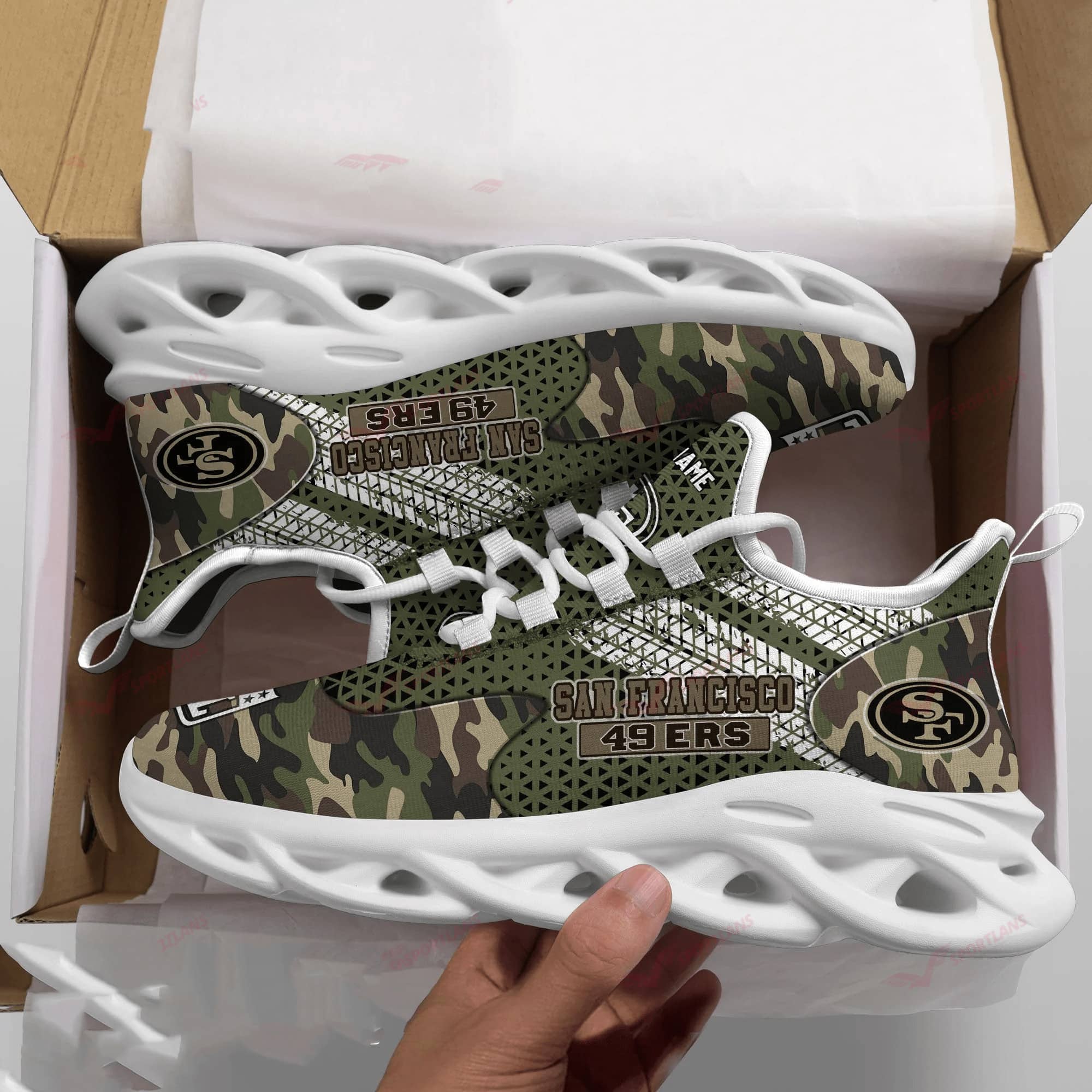 san francisco 49ers personalized yezy running sneakers spd617 9bqaq