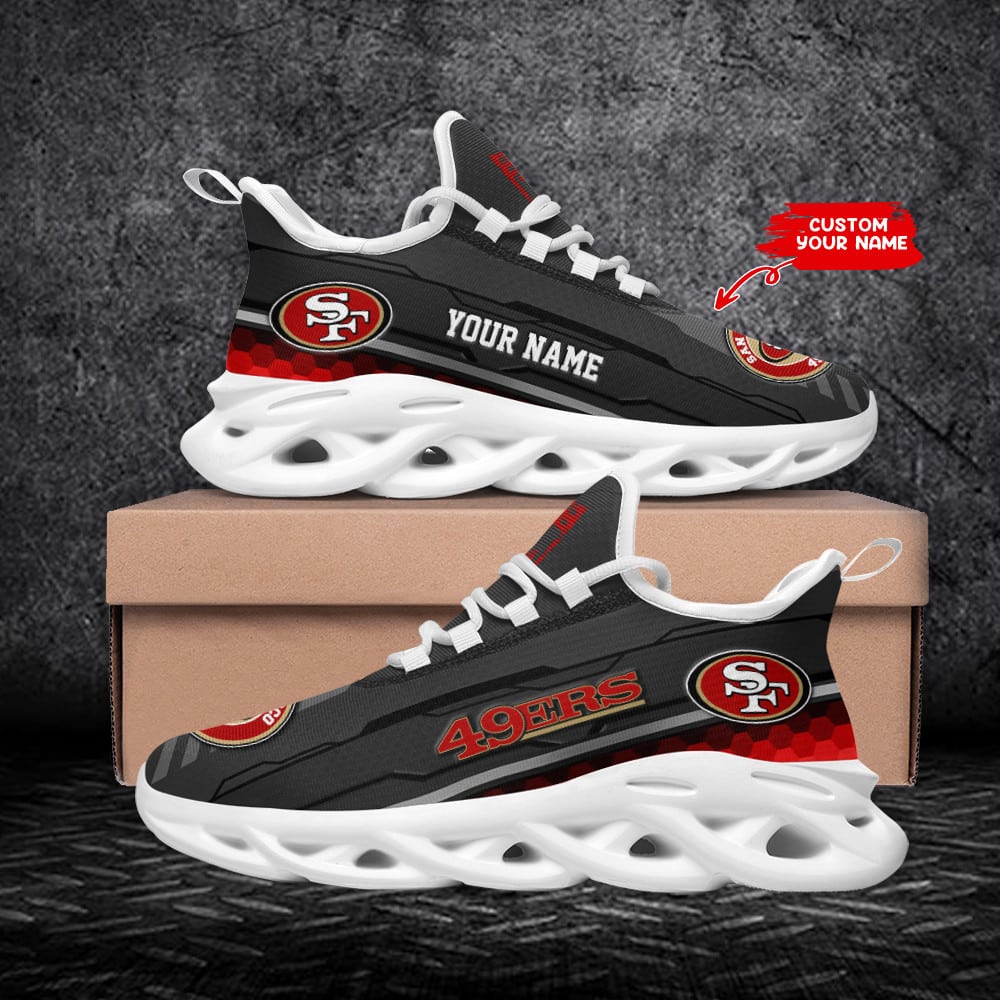 san francisco 49ers personalized yezy running sneakers spd673 xq8b4