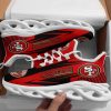 san francisco 49ers yezy running sneakers 300 lexwo