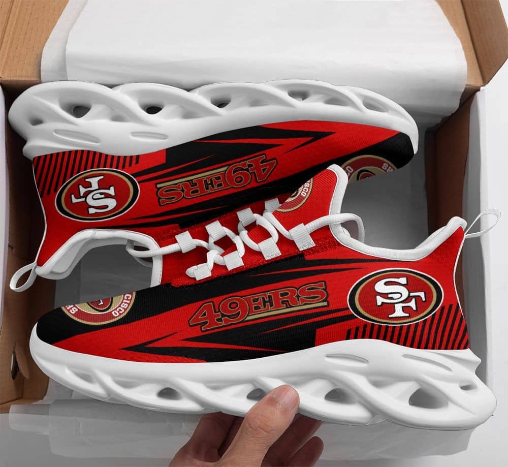 san francisco 49ers yezy running sneakers 300 lexwo